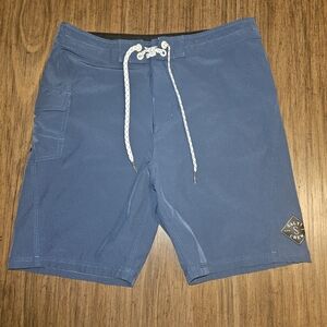 Salty Crew Kids Swim Trunks in Navy Blue Sz 28